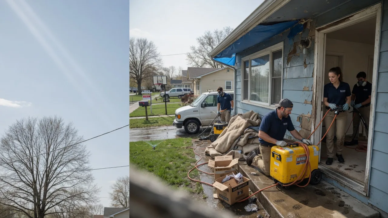 Basement Flood Cleanup in Black Eagle, MT near me